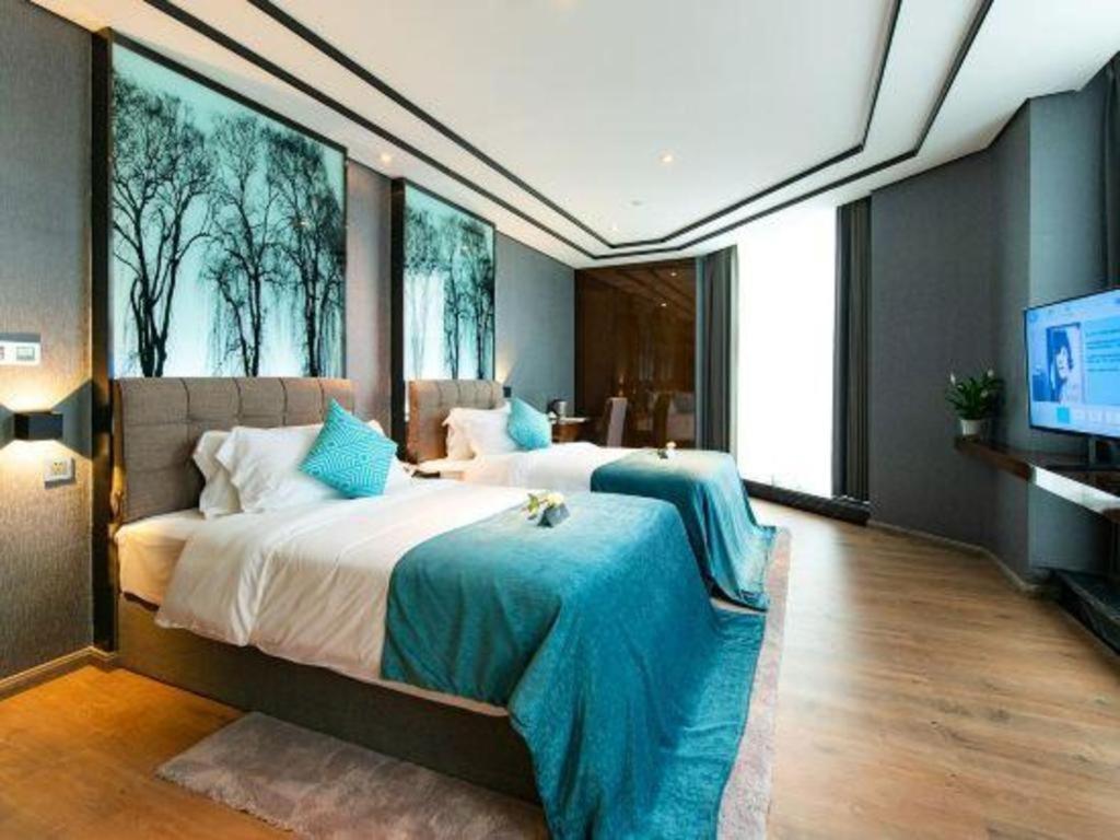 Xana Hotelle-Hotel Luzhou Baizitu Square Экстерьер фото